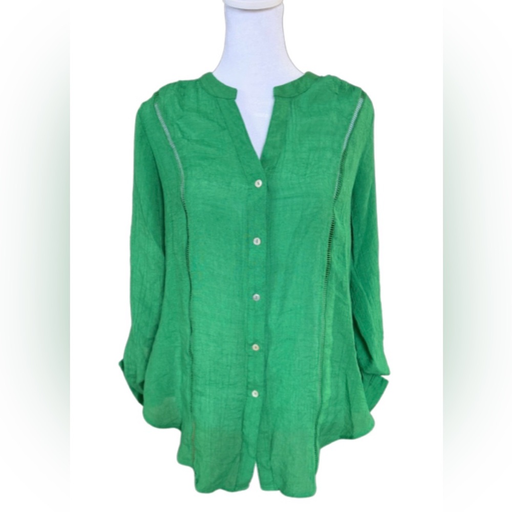 Zac & Rachel Green Button-Down Shirt